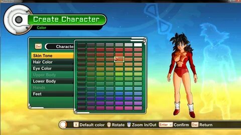 Female Cac Mods - SSJ4 (in progress) Dragon Ball Xenoverse M