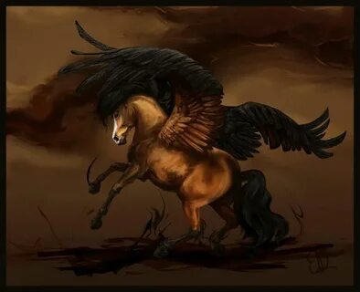 Pin by H on Pegasus Mythical creatures fantasy, Horse art, M