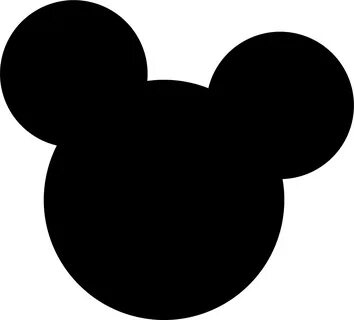 Download Mickey Head Silhouette Company Minnie Walt The Clip