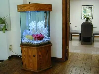 20 gallon hexagon fish tank stand Online Shopping