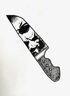 Michael Myers Knife Drawing . Michael myers drawing, Michael