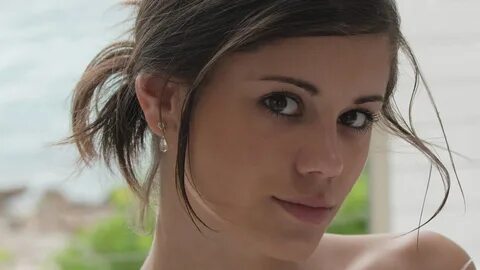 brunettes women closeup little caprice faces 1920x1080 wallp