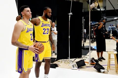 Sale lebron james and lonzo ball is stock