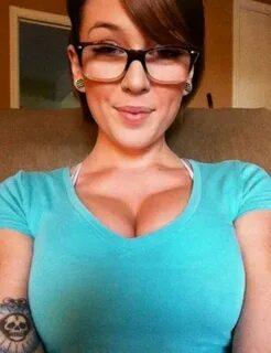 Sexy Women Wearing Glasses.