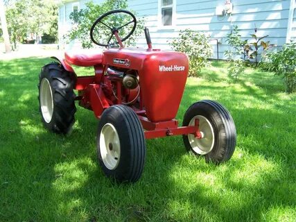 1958 Wheel Horse RJ-58 - 1955 - 1964 - RedSquare Wheel Horse