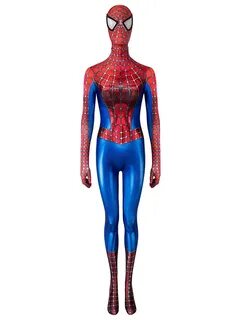 Женские костюмы Человека-паука Ture Red Superheros Lycra Spa
