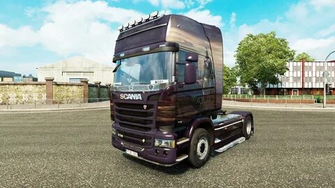 Скин Viking на тягач Scania для Euro Truck Simulator 2