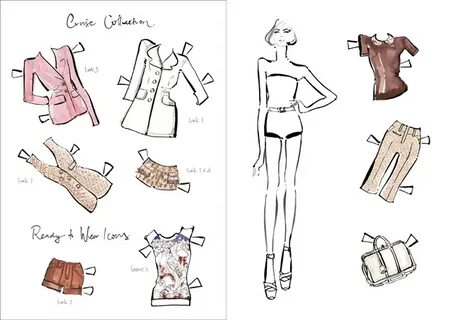 Louis Vuitton presents paper dolls from illustrator Kerrie H