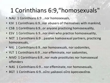 Bible Verse Images for: Homosexuality