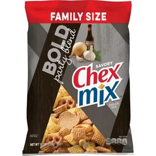 Chex Mix Savory Bold Party Blend Snack Mix, 15 oz Bag - Walm