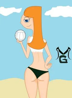 Volleyball sexy candace flynn by MasterghostUnlimited on Dev