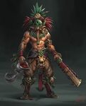 Azteca, green, guerrero, theme, world, HD phone wallpaper Pe