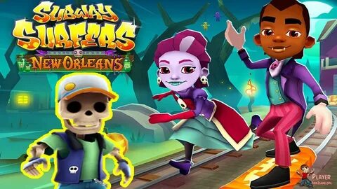 Subway Surfers Halloween Unlocked Scarlett & Manny & Eddy Ne