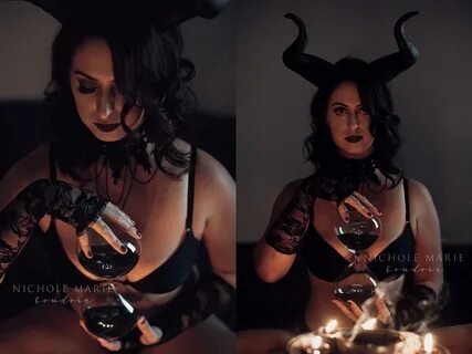 Nichole Marie Boudoir-Halloween themed boudoir: Witches and 