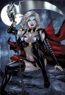 ArtStation - Lady death