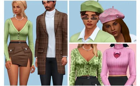 AxA Paris 50+ CAS Items Sims 4, Sims, Sims 4 clothing