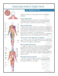 Trigger Point Injection Brochure PDF 2016 - Carolina Sports 