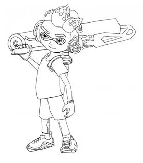 Splatoon Coloring Pages 100 Pictures Free Printable