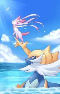Out at Sea! by bakaccha Cute pokemon wallpaper, Pokemon art,
