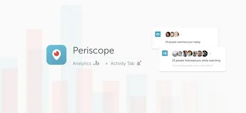 Periscope'tan Yeni Analiz Özellikleri Sosyal Medya Online it