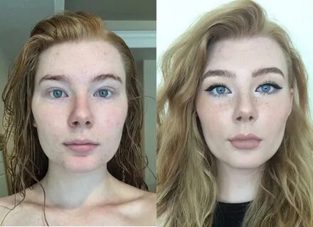 Makeup Pictures Before And After - Wavy Haircut