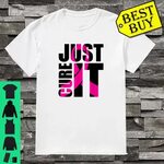Breast Cancer Shirt Breast Cancer Ribbon Find a Cure Unisex 