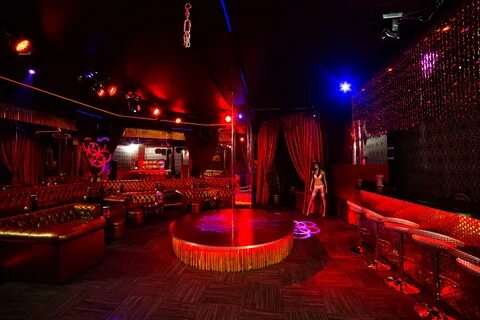 Strip club room