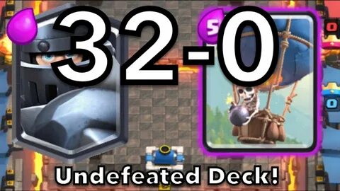 Clash Royale UNDEFEATED Deck! Mega Knight Balloon Deck! - Yo