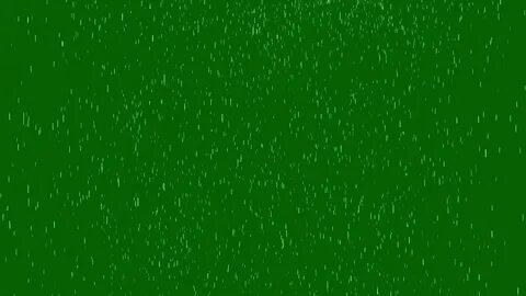 Rain Falling Animation (green screen) - YouTube