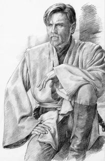 Obi-Wan Star wars drawings, Star wars art drawings, Star war