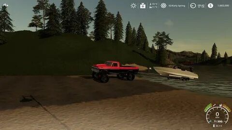 Boats Mods For Fs19 - FS19- BOAT LAUNCH $16,000 FISHING BOAT