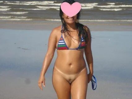 Esposa gostosa pelada na praia - Fotos Caiu na Net