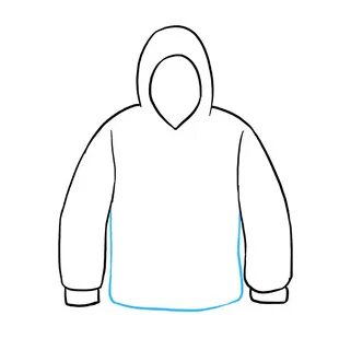 How to Draw a Hoodie - Really Easy Drawing Tutorial