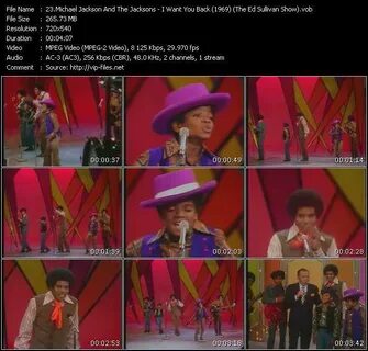 Michael Jackson And The Jacksons (Jackson 5) - I Want You Ba