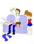 Handprints Spanking Art & Stories Page Drawings Gallery