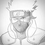 The Best 21 Kakashi Easy Naruto Characters Drawing - Draw-me