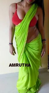 Hot seductive girls wearing saree exposing navel and boobs