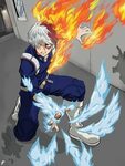 Todoroki Shoto fire and ice My Hero Academia Amino