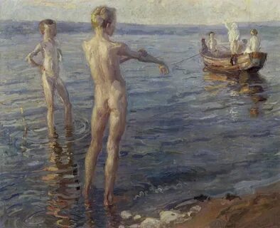 File:Christian Adam Landenberger - Sommerabend am See.jpg - 