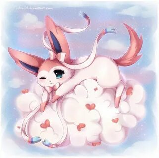 Pokémon Fairy type pokemon, Pokemon eeveelutions, Sylveon