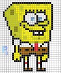 Pixel arts "Spongebob" ☆ 67 arts