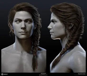 ArtStation - Kassandra's Hair (Assassin's Creed Odyssey), St