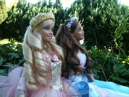 My Barbie as the Princess and the Pauper Anneliese and Eri. 
