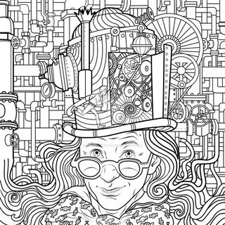 Charlie And The Chocolate Factory Coloring Book - NEO Colori