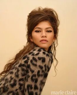 Zendaya Channels 60’s Style for Marie Claire Cover Story Zen