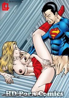Sex between superman and super girl - Love Porn comics