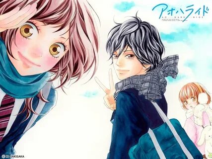 Ao Haru Ride, Yoshioka Futaba, Mabuchi Kou, Anime Wallpapers