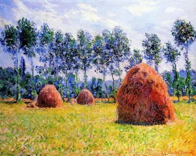 Haystacks at Giverny, 1884 by Claude Monet: History, Analysi