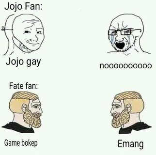 Fate Fans Soyjaks vs. Chads Know Your Meme