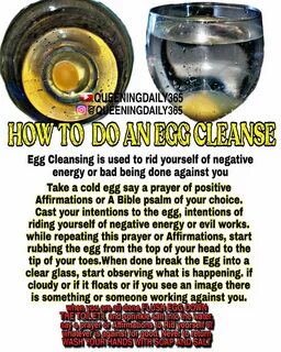 Spiritual Egg clease, step by step, how to in 2020 Energy he